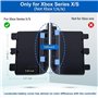 Gamer Gear Coque de Batterie pour Manette Xbox Series X - Couvercle de Remplacement pour Manette Xbox - Porte-Batterie Noir pour