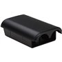 Gamer Gear Lot de 2 coques de batterie pour manette Xbox 360 – Coque arrière de rechange pour manette Xbox 360 – Noir – Léger et