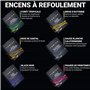 Encens Cone Refoulement Naturels Fumino Faits Maison Lot d’encens Essentiels de 6 boîtes 90 Cônes Backflow Masala Agarbatti Joss