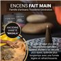 Encens Cone Refoulement Naturels Fumino Faits Maison Lot d’encens Essentiels de 6 boîtes 90 Cônes Backflow Masala Agarbatti Joss