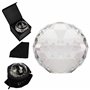 Belle Vous Boule de Cristal K9 à Facettes - Boule Cristal Photographie 8cm avec Support