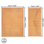 Belle Vous Papier Vintage avec Enveloppes (Lot de 60) - 60 Papier Vieilli et 60 Enveloppes Assorties - Papier a Lettre Vintage P
