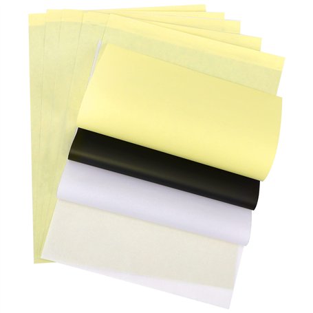 Belle Vous Papier Transfert (Lot de 100) - Stencil Transfert Format A4-29x21 cm - Papier Carbone Thermique de 4 Épaisseurs - Mat