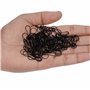 Belle Vous (Lot de 500) Attache Etiquette Noire en Nylon & Épingle Ampoule - Épingle de Sureté pour Étiquettes de Vêtements et T