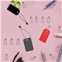Belle Vous (Lot de 500) Attache Etiquette Noire en Nylon & Épingle Ampoule - Épingle de Sureté pour Étiquettes de Vêtements et T
