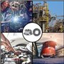 Belle Vous 140 Pièces Ecrou a Embase en Acier Inoxydable - M3, M4, M5, M6, M8, M10 & M12 - Écrous Hexagonaux avec Boite de Range