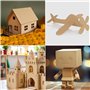 Belle Vous Papier Kraft Ondulée Marron (Lot de 100) - 18 x 12,5 cm - Carton Ondulé d’Emballage de 2,8 mm d’Épaisseur pour le Cou
