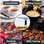 Pipestation Chalumeau de cuisine | Chalumeau de cuisine | Chalumeau à gaz butane pour la cuisine | Chalumeau à gaz pour la cuiss