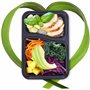 Igluu Meal Prep - [Lot de 20 Boîtes alimentaires à 2 compartiments pour préparation des repas - Réutilisables, sans BPA - Compat