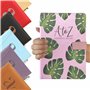 Carnet d'adresses - Répertoire A à Z - Couverture rigide - Format A5 (Rose avec feuilles)