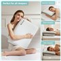 Ice Silk Oreiller Mémoire de Forme Plat pour Les Dorm