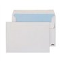 JKG® Lot de 25 enveloppes postales blanches C5 avec fermeture autocollante