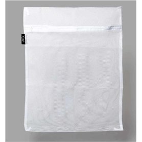 JKG® Grand sac de lavage en maille avec fermetures éclair – 60 cm x 40 cm | Parfait pour sac à linge