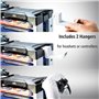 ADZ Tour de rangement universelle pour 46 jeux PS2 PS3 PS4 PS5 PSP Xbox 360 Xbox One Series X Wii Switch Jeux DVD et disques Blu
