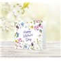 Absolutely Yours Carte pour la fête des mères Motif floral avec enveloppe assortie 150 x 150 mm