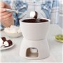 joeji's Kitchen Fondue Chocolat Bougie avec poelon Bougie et fourchettes Mini Fondue Chocolat Bougie chauffé pa Une Bougie à réc