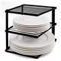 joeji's Kitchen Support à Assiettes Anti-basculement pour Placard de Cuisine