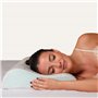 Flowen Oreiller Ergonomique Cervical Coussin Memorie Forme Orthopédique Double Vague Idéal pour Le Soutien du Cou et de la Tête 