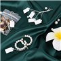 Chstarina 200 Pièces Étiquettes de Prix, 23*13 mm Étiquettes de Marquage Blanche, Étiquettes de Prix Vierges Inscriptibles, Peti