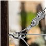 BELLE VOUS Crochets à Vis en Acier Inoxydable (Lot de 12) - Vis Oeillet M6 Robuste de 8 cm - Crochets Métalliques Autoperceurs p