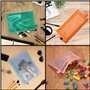 Belle Vous (Lot de 24) Pochette Plastique Zip - Pochette Zippée A4, A5 & A6 - Pochette Plastique Étanche Multi-Usages pour Voyag