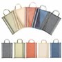 Belle Vous (Pack de 10) Pochette Plastique Zippée en Maille Assorties - Protege Document A4-5 Couleurs - Pochette Document Voyag