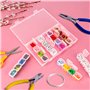 BELLE VOUS Lot de 2x Boite Diamond Painting Rangement - 28 Minis Boites/Compartiments & Autocollants - Boites en Plastique Trans