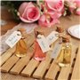 BELLE VOUS Lot de 50 Mini Fioles Vides en Verre avec Bouchons en Liège - 10 ml - Mini Pot en Verre Hermetique - Bonbonnière Mari
