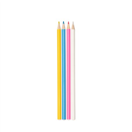 Lot de 4 crayons à craie pour couturière - 4 couleurs