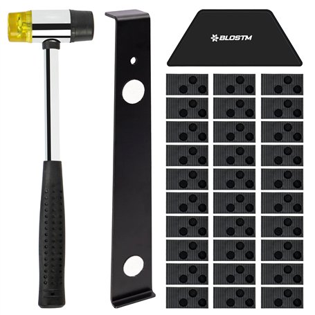 BLOSTM Kit Pose Parquet Stratifié - 30 Entretoises de Sol Stratifié
