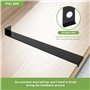 BLOSTM Kit Pose Parquet Stratifié - 30 Entretoises de Sol Stratifié, Maillet en Caoutchouc Double Face, Bloc Taraudage Robuste e