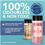 HEFTMAN Lot de 12 bouteilles sensorielles vides de 250 ml avec couvercles à visser noirs, bouteilles en plastique PET transparen
