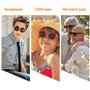 Jinlaili 40 Paires Coussinet de Nez en Mousse, Plaquettes de Nez Auto-Adhésives, Antidérapant Coussinets de Nez, Lunettes Nez Pa