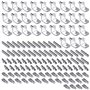 120 Pcs Support d'Étagère pour Armoire Meuble