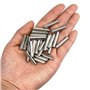 120 Pcs Support d'Étagère pour Armoire Meuble, 4 Styles Taquet Etagere, Chevilles de Support d'Étagère de Métal Nickelé, Piquets