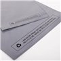 Lot de 50 sacs postaux mixtes gris en polyéthylène auto-scellants, 5 tailles de chaque petit à grand format, sacs postaux assort