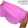 Lot de 40 sacs postaux roses pour vêtements, sacs postaux de tailles mixtes, sacs d'expédition autocollants, sacs d'emballage ré