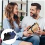 2 Paires Chaussettes Antidérapantes Chaussettes de Yoga Pilates Femme et Homme, Chaussette de Sport Coton pour Barre Ballet Fitn