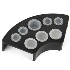 300 Pieces Tatouage Tasses avec 2 Porte-Gobelets de Tatouage