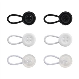 6 Pièces Extension de Bouton Mixte