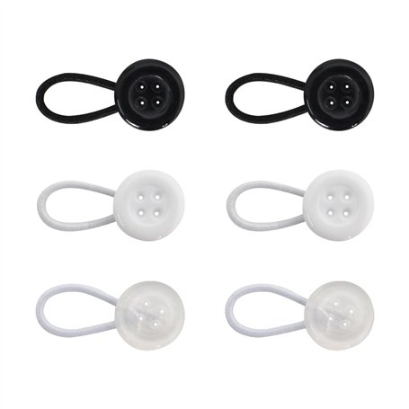 6 Pièces Extension de Bouton Mixte