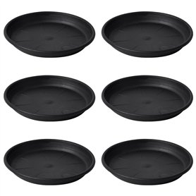 Vesaneae 6 Pièce Soucoupe Plante Plastique