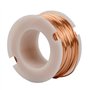 Vesaneae Fil Métallique Cuivre, 0.5mm x 10mFil de Cuivre Résistant à la Ternissure，Fil de Perles de Bijoux pour la Fabrication d