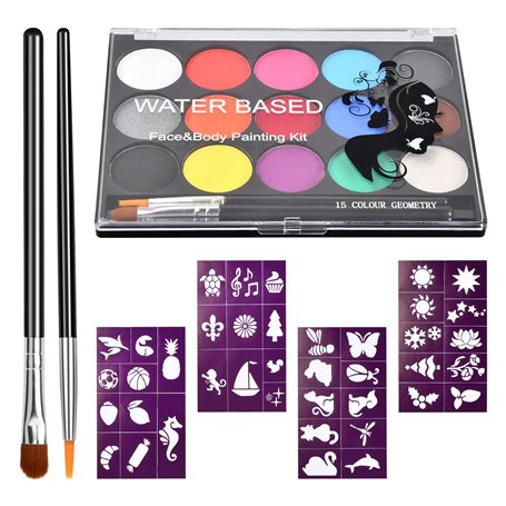 Vesaneae Kit de Peinture pour le Visage