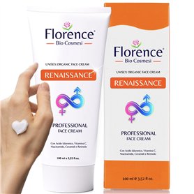 100ml. Bio Crème Hydratante Visage Jour et Nuit á l'Acide Hyaluronique