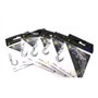 HAWKRIDGE Rig Pro Series – 5 paquets de 3 hameçons taille 1/0 de qualité commerciale – Idéal pour la pêche en mer et en rivage