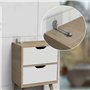 4 Paires Kit de Sangles D'Ancrage de Meubles, Ancrages Muraux pour Meubles, Ancrages Anti-Basculement Aucun Perçage Requis pour 