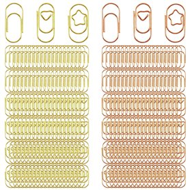 Disnace Lot de 300 Trombones Bureau Métallique