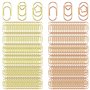 Disnace Lot de 300 Trombones Bureau Métallique