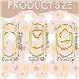 Trombones Fantaisie en Forme de Coeur Etoile Chubby